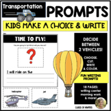 Vehicle Transportation Sentence Writing Prompts: Which Wou