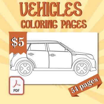 Download Vehicles Coloring Pages 54 Printable Coloring Sheets 8 5 X 11