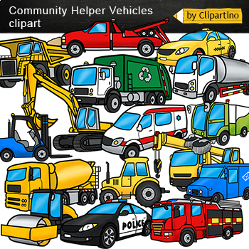 clipart transport vehicles