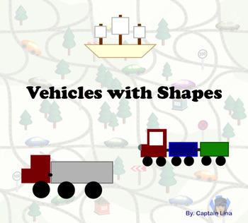 Preview of Vehicles with Shapes