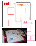 Velcro Color Activity Book