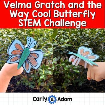 Preview of Velma Gratch Butterfly Life Cycle STEM Activities and Challenges with Symmetry