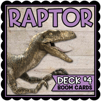 Preview of Velociraptor: A Dinosaur Research Unit  |  BOOM CARDS
