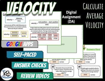 Preview of Velocity  - Digital Assignment