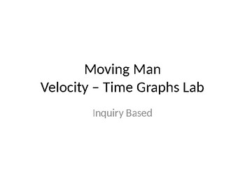 Preview of Velocity vs. Time Graphs Activity (Inquiry Based)