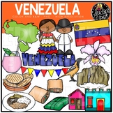 Venezuela Clip Art Set {Educlips Clipart}