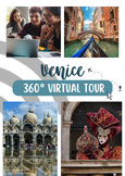 Venice 360° Virtual Field Trip & Tour - Includes Reading, 