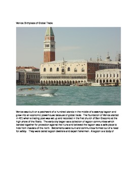 Preview of Venice Birthplace of Global Trade