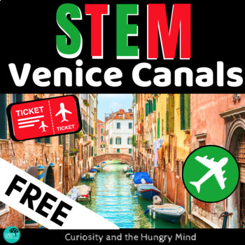 Preview of Venice ITALY STEM passport FREEBIE