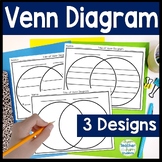 Venn Diagram Template - 3 Blank Venn Diagram Templates - C