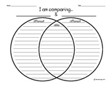 Venn Diagram: I Am Comparing...