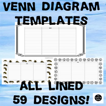 Preview of Venn Diagram Templates | Fun Borders