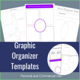 Venn Diagram Worksheet and Graphic Organizers