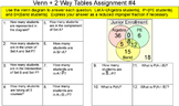 Venn Diagrams & 2 Way Frequency Tables for Power Point & S