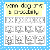 Venn Diagrams & Probability Mega Worksheet Pack