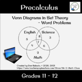 Venn Diagrams in Set Theory - word problems