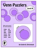 Venn Puzzlers Level A Distance Learning