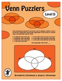 Venn Puzzlers Level D Distance Learning