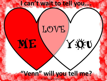 Preview of Venn Valentine Greetings