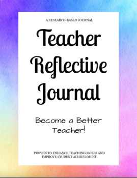 Preview of Teacher Reflection