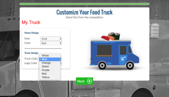 Preview of Venture - Entrepreneurial Expedition - Digital Food Truck Simulation