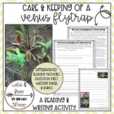 Venus Flytrap Performance Task - Right There Questions and