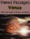 Venus Paired Passages with Text Based Evidence Questions