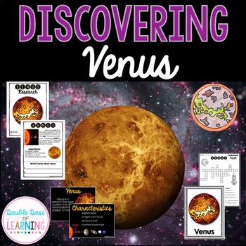 Preview of The Solar System: Planet Venus Research Unit with PowerPoint