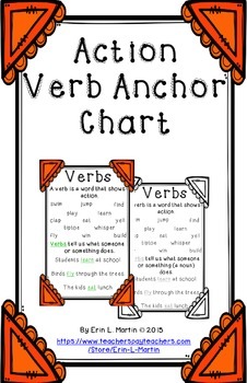 Verb Anchor Chart
