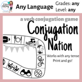 Verb Conjugation Game - Practice Conjugating Any Tense