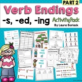 Inflectional Endings s, ed, ing Activity Pack PART 2
