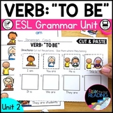 Verb Forms of To Be Grammar Unit for Newcomer ELs, ESL Pos