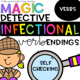 Verb Inflectional Endings -s -ed -ing NO PREP Interactive Self-Checking Game