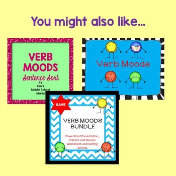 five verb moods and examples