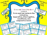 Verb Mood Task Cards - Common Core aligned
