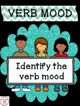 Preview of Verb Mood - a Common Core worksheet Part 2