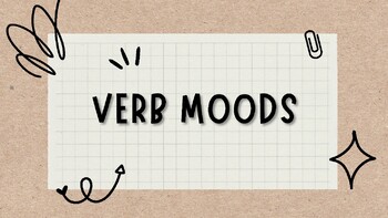 Preview of Verb Moods Presentation