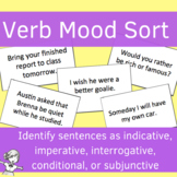Verb Moods Sorting Game