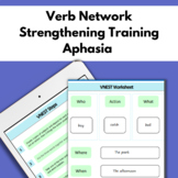 Verb Network Strengthening Training (VNeST) Language Therapy