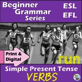 ESL Newcomer Grammar Activities:  Simple Present Tense Verbs