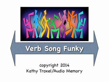 Preview of Verb Song Funky mp4 Video by Kathy Troxel from "Grammar Songs"