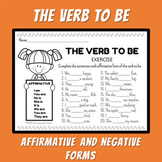 Verb TO BE - affirmative and negative - Simple Present (Co