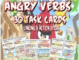 Verb Task Cards - "Angry Verbs"
