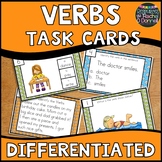 Verb Task Cards Differentiated