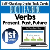 Verb Tense Boom Cards | Distance Learning