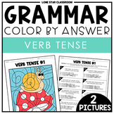 Verb Tense Color By Answer - Past Tense Verbs - Irregular Verbs