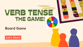 Preview of Verb Tense Game (Grade 3-5)