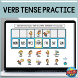 Verb Tense Practice Boom Cards™ Game