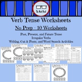 Verb Tense Worksheets - No Prep