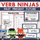 Verb Tenses Activities Worksheets Sort Past Present Future